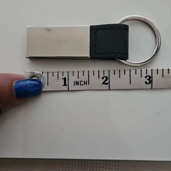 Silver and Black Keychain - Picture 3 of 16